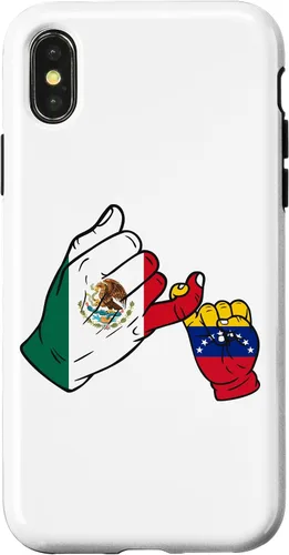Vista 4 de Funda para iPhone 15 Familia México Venezuela