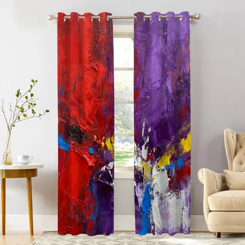 Vista 63 de Shrahala Cortinas de nivel de chakras con mandala beige para ventanas de cocina, paneles de cortina de ventana de mandala multicapa de poliéster