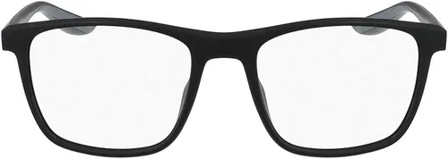 Vista 2 de Nike 7037 001 - Gafas graduadas con borde completo, color negro mate, forma rectangular, 2.008 in, Negro mate-001