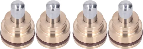 Vista 5 de Hilitand 4 piezas de válvula de control de mango de joystick, alta dureza, buen sellado, excavadora, botón de mango para CAT E320B, C, D