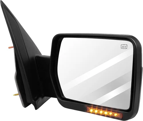 Vista 32 de Espejos de remolque Compatibles con Ford F150 1997-2003, cabina estándar y extendida (no para modelos de 4 puertas), espejos de remolque izquierdo