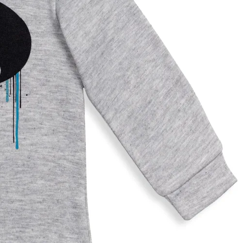 Vista 6 de DC Comics Sudadera con capucha de la Liga de la Justicia Batman para niños pequeños