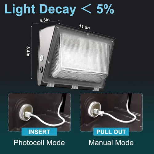 Vista 5 de Lightdot Paquete de pared LED luz exterior, 1 paquete de iluminación