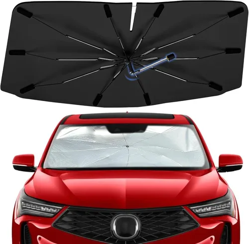 Vista 113 de Sombrilla Parasol para Parabrisas para Mazda 3 2014-2026, Parasol Plegable para Coche para Ventana Delantera, Visera Protectora Solar Altamente
