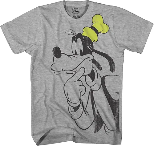 Vista 3 de Disney Camiseta Goofy Thinking para hombre adulto