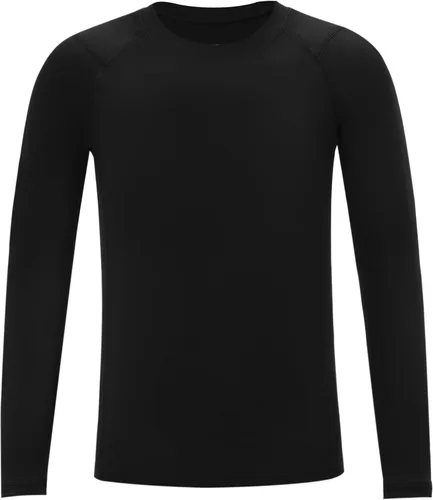 Vista 3 de Camiseta de compresión de manga larga para niños, paquete de 3 camisetas deportivas de béisbol para niños, capa base de secado rápido para fútbol