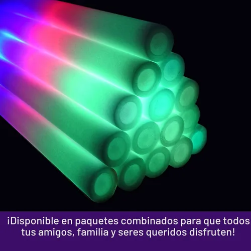 Vista 8 de Paquete de 15 barras de luz LED personalizadas para fiestas, bodas, fiestas, cumpleaños, invitados, fiestas, DJ, conciertos, festivales, eventos, 3