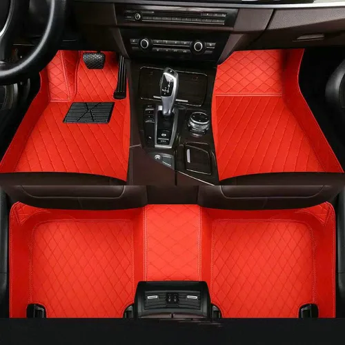 Vista 13 de Alfombrillas de cuero de lujo personalizadas para todo tipo de clima, para el 99 % de los sedán, SUV, automóvil deportivo, para hombres y mujeres
