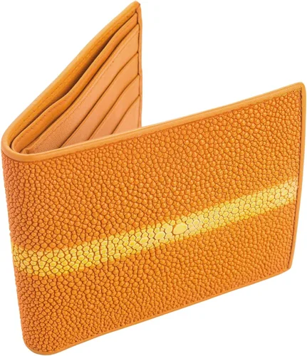 Vista 3 de Row Orange Stingray Skin Cartera
