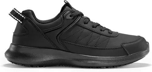 Vista 2 de SPIEZ Non Slip Women Food Service Shoes - Womens Breathable Work Shoes for Nurse Anti Skid Shoes for Chef Restaurant Anti Slip Shoes Waitress Water
