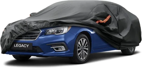 Vista 18 de Kayme Funda de automóvil de 6 capas para Audi A4 Sedan (2011-2023), impermeable para todo tipo de clima, cubierta exterior completa, protección