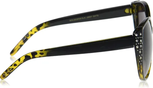 Vista 7 de Jessica Simpson Gafas de sol retro con ojo de gato J5012 para mujer con protección Uv400