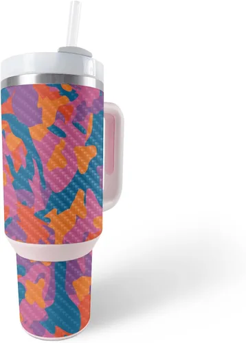 Vista 37 de MightySkins Skin - Vaso de vinilo compatible con Stanley The Quencher H2.0 FlowState de 40 onzas – Puppy Fall Funda protectora de vinilo duradera