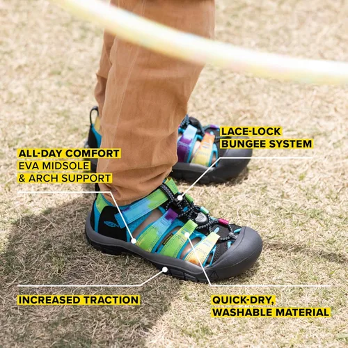 Vista 2 de KEEN Newport H2 - Sandalias de agua con puntera cerrada, infantil unisex