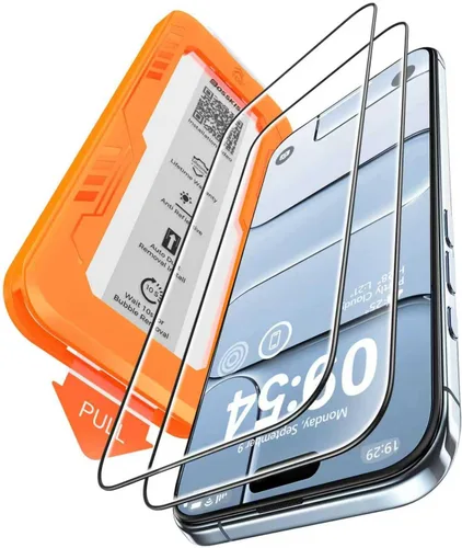 Vista 16 de BossKiss Protector de pantalla para iPhone 13 Pro Max/iPhone 14 Plus de 6.7 pulgadas, [dureza superior 9H+]