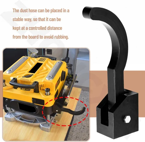 Vista 4 de Guía de manguera de polvo compatible con la cepilladora Dewalt Dw735, Dw735X