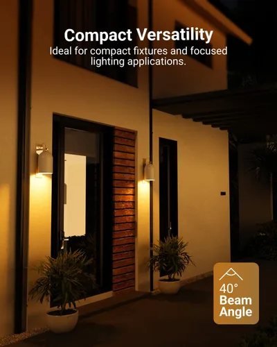 Vista 3 de Sunco Bombillas LED Amarillas Anti-Insectos para Exteriores PAR30 Luz Anti-Insectos para Porche, Patio Trasero, Exterior, 11W=75W, Resplandor Ámbar