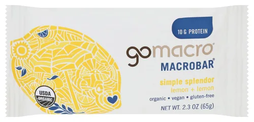 Vista 6 de GoMacro MacroBar - Barra de proteína vegana orgánica de plátano y mantequilla de almendras, 2.3 onzas