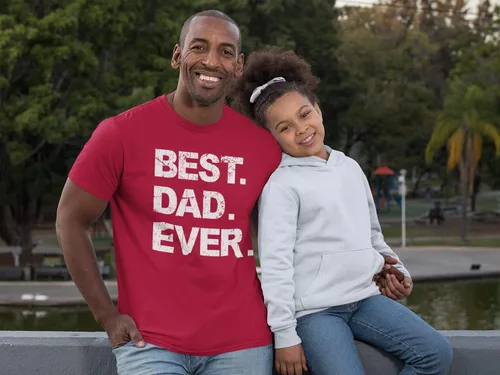 Vista 3 de Best Dad Ever, divertida camiseta sarcástica para papá, linda camiseta de broma para hombre, regalos para papá