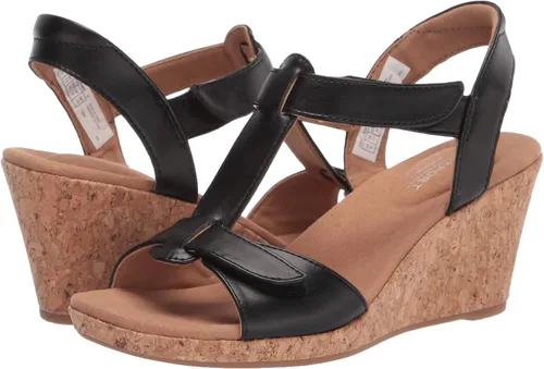 Vista 7 de Rockport Plataforma Blanca T Strap para mujer