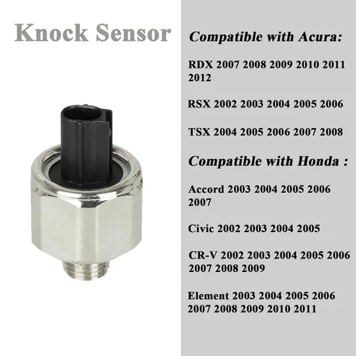 Vista 3 de 30530-PPL-A01 Sensor de detonación de golpe de encendido, sensor de golpe 158-0917, compatible con Acura RDX RSX TSX Honda Accord Civic CR-V Element