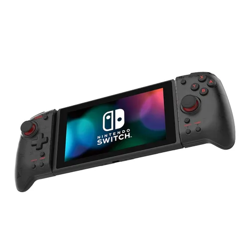 Vista 5 de Hori Nintendo Switch Split Pad Pro (Black) Ergonomic Controller for Handheld Mode - Officially Licensed By Nintendo Negro