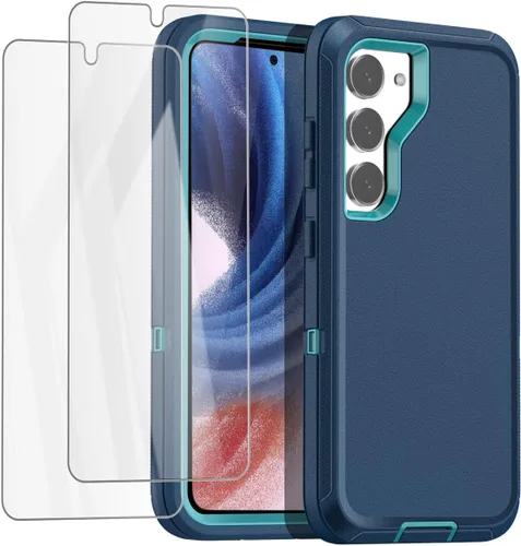 Vista 25 de AICase Funda para Samsung Galaxy S23 (6.1 pulgadas) con protector de pantalla, protección resistente de servicio pesado contra caídas, cuerpo