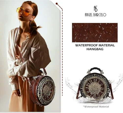 Vista 6 de Angel Barcelo Bolso cruzado y bolsos de mano para mujer, bolso de hombro de moda para mujer
