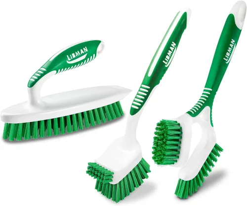 Vista 12 de Libman - Kit de cepillo para botellas y platos, cepillos de limpieza para uso en cocina, cepillo para pajilla, cepillos para fregar platos, cepillo