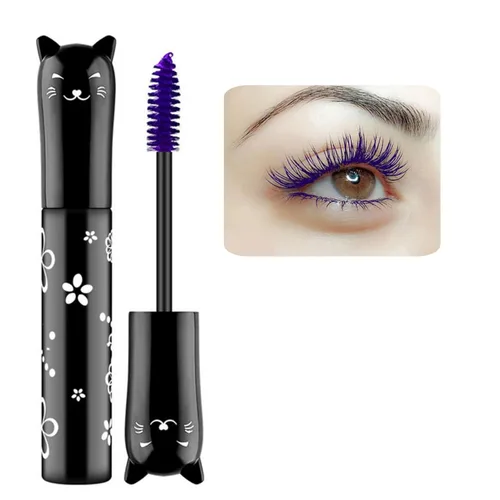 Vista 14 de Máscara de pestañas negras para maquillaje líquido, extensiones de ojos, impermeables, hipoalergénicas, de secado rápido, pestañas alargadoras
