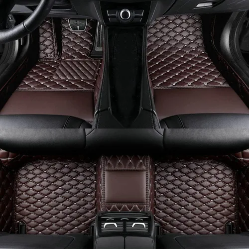 Vista 28 de Tapete para Auto Adecuado para el 99% de Sedanes, Coches Deportivos, Tapetes de Coche Personalizados de Lujo para SUV, Mujeres, Tapetes Automotrices