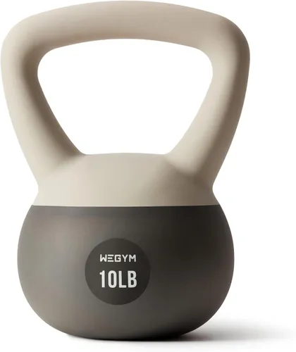 Vista 15 de WeGym Mancuernas suaves con base resistente a impactos acolchada y mango antideslizante de agarre ancho para entrenamientos en casa, levantamiento