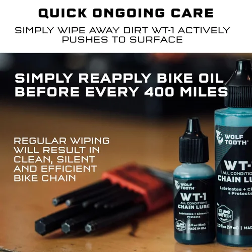 Vista 2 de Wolf Tooth Lubricante de cadena WT-1 0.5 oz
