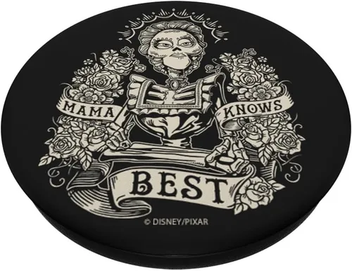 Vista 2 de Disney Pixar Coco Mama Imelda Rivera Mama Knows Best PopSockets PopGrip: agarre intercambiable para teléfonos y tabletas