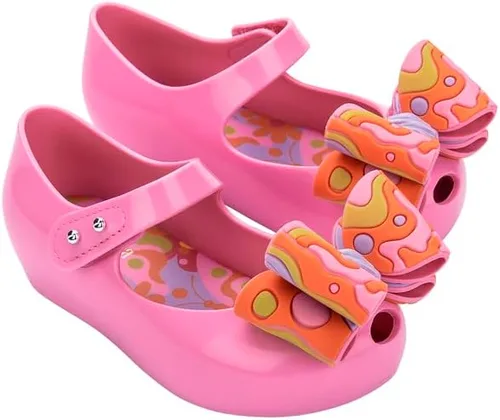 Vista 10 de mini melissa Ultragirl Wonderland Zapatos estilo bailarina para niños