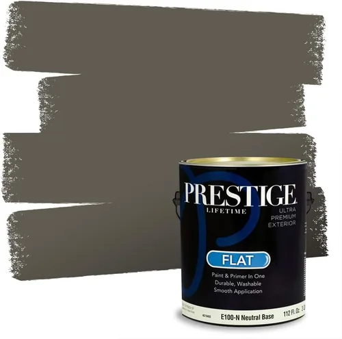 Vista 68 de PRESTIGE Paints - Pintura interior e imprimación en uno, 1 galón, cáscara de huevo, pimienta envejecida