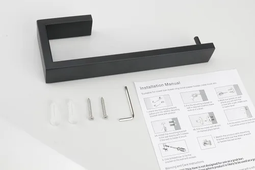 Vista 4 de TocTen Portatoallas de Mano/Anillo para Toallas – Colgador de Toallas de Mano para Baño de Acero Inoxidable SUS304 Reforzado, Toallero de Pared