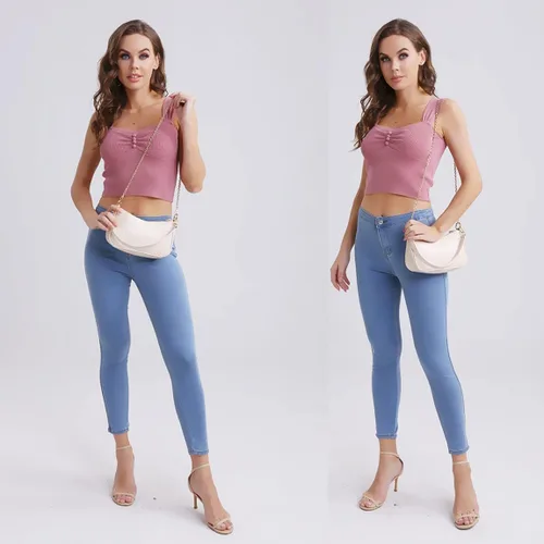 Vista 3 de Bolso de hombro de estilo clásico retro, para usar al hombro con cierre de cremallera para mujer