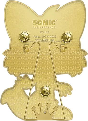 Vista 3 de Funko Pop! Pin Sonic The Hedgehog - Super Tails