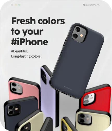 Vista 2 de GOOSPERY Parachoques magnético para puerta compatible con iPhone 12 Mini, tarjetero tipo cartera, fácil imán de cierre automático, protección