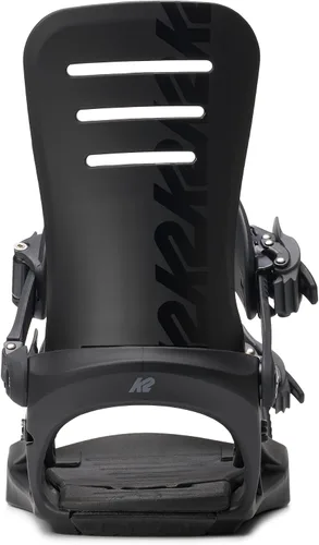 Vista 2 de K2 Formula - Fijaciones de snowboard para hombre, flexible sensible, soporte estable, control fiable, para todo tipo de montaña, estilo libre Negro