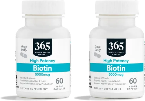 Vista 5 de 365 by Whole Foods Market, Biotina 5000MCG, 60