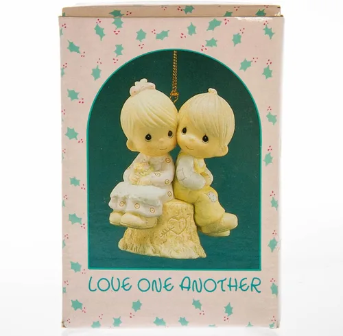 Vista 3 de Enesco Precious Moments Love One Another - Figura decorativa de porcelana