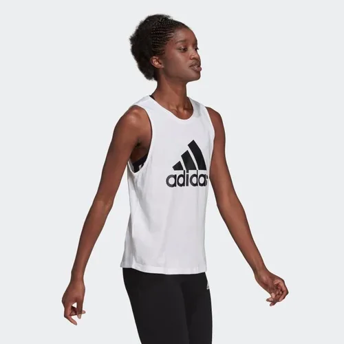 Vista 4 de adidas Camiseta sin mangas con logotipo grande Essentials para mujer