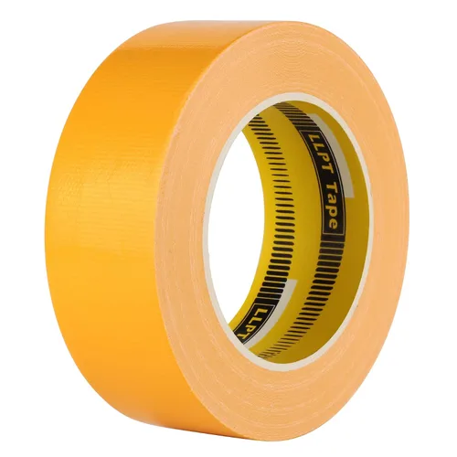 Vista 10 de LLPT Cinta adhesiva de grado prémium de 1.6 pulgadas x 108 pies x 11 mil, fácil de rasgar, sin residuos, fuerte adhesivo, color negro (DT401) Wide