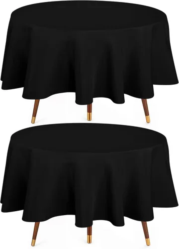 Vista 17 de Utopia Kitchen Mantel rectangular, 1 paquete, mantel lavable a máquina, mantel de poliéster para comedor, fiestas de bufé, pícnics, eventos, bodas