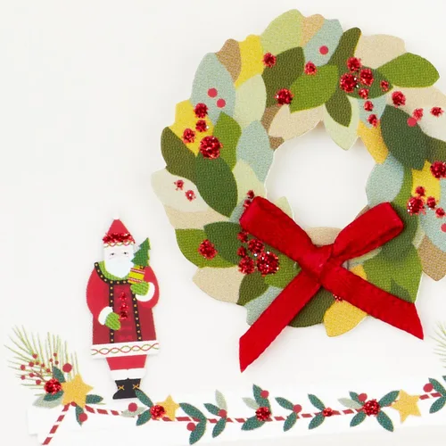 Vista 6 de Hallmark - Tarjetas de Navidad hechas a mano en caja (12 tarjetas con sobres) Chimenea, Hogar Feliz