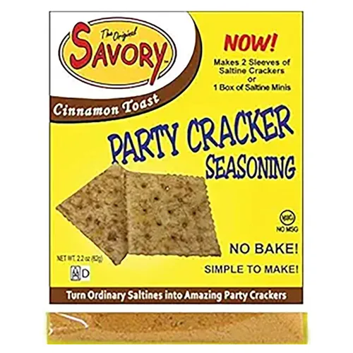Vista 8 de Condimento salado Savory Saltine, 1.4 onzas, eneldo de jardín, 1 paquete