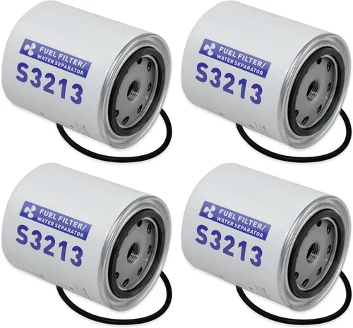 Vista 8 de UF-10K - Conjunto separador de agua con filtro de combustible compatible con motor fuera de borda marino Mercury, Yamaha, Suzuki, Tohastsu, filtro