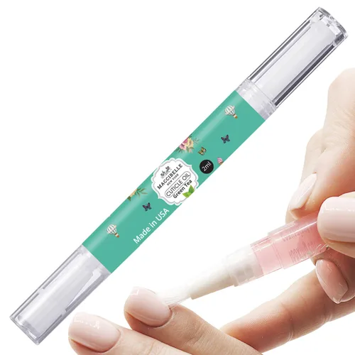 Vista 10 de Bolígrafo de aceite puro para cutículas y uñas, 0.1 fl oz, cura las cutículas secas y agrietadas (limón crujiente)